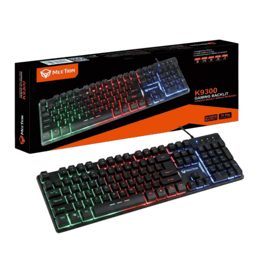 Teclado Gamer MT-K9300 De Membrana Meetion Retroiluminado USB