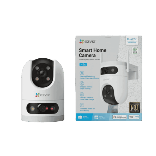 Cámara De Seguridad Ezviz H9C 10MP Dual Lente WiFi Exterior