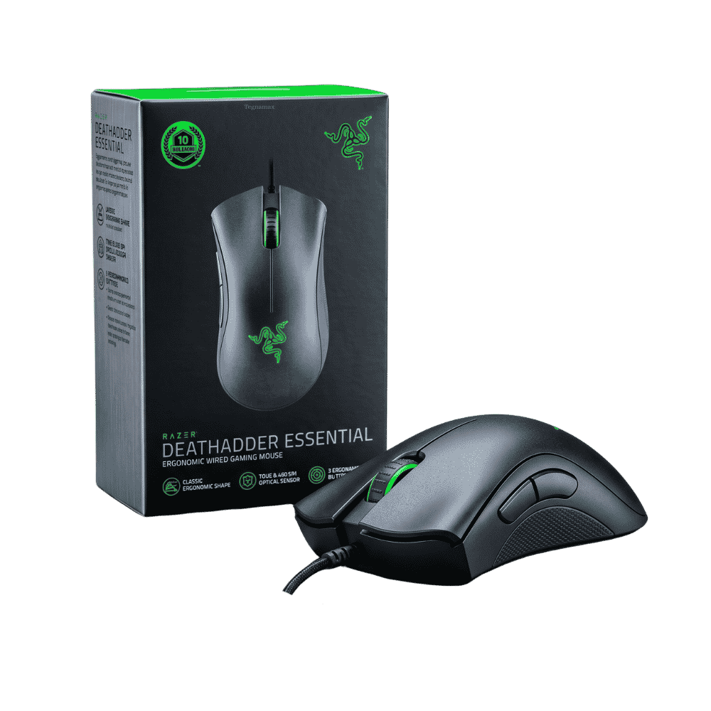 Mouse Gamer Razer Deathadder Essential Alámbrico 6400 DPI Óptico