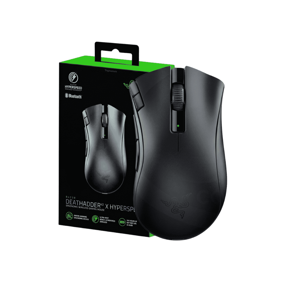 Mouse Gamer Razer Deathadder V2 X HyperSpeed Inalámbrico 14K DPI