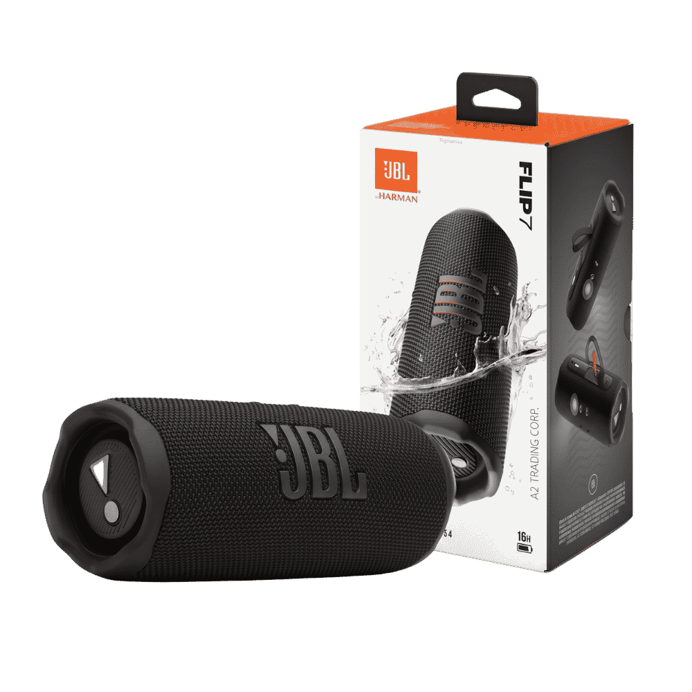 Parlante Bluetooth JBL Flip 7 Negro Original Resistente Agua IP67