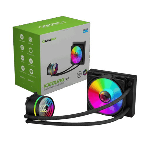 Refrigeración Líquida Gamemax ICE 120 ARGB Cooler CPU 1 Fan