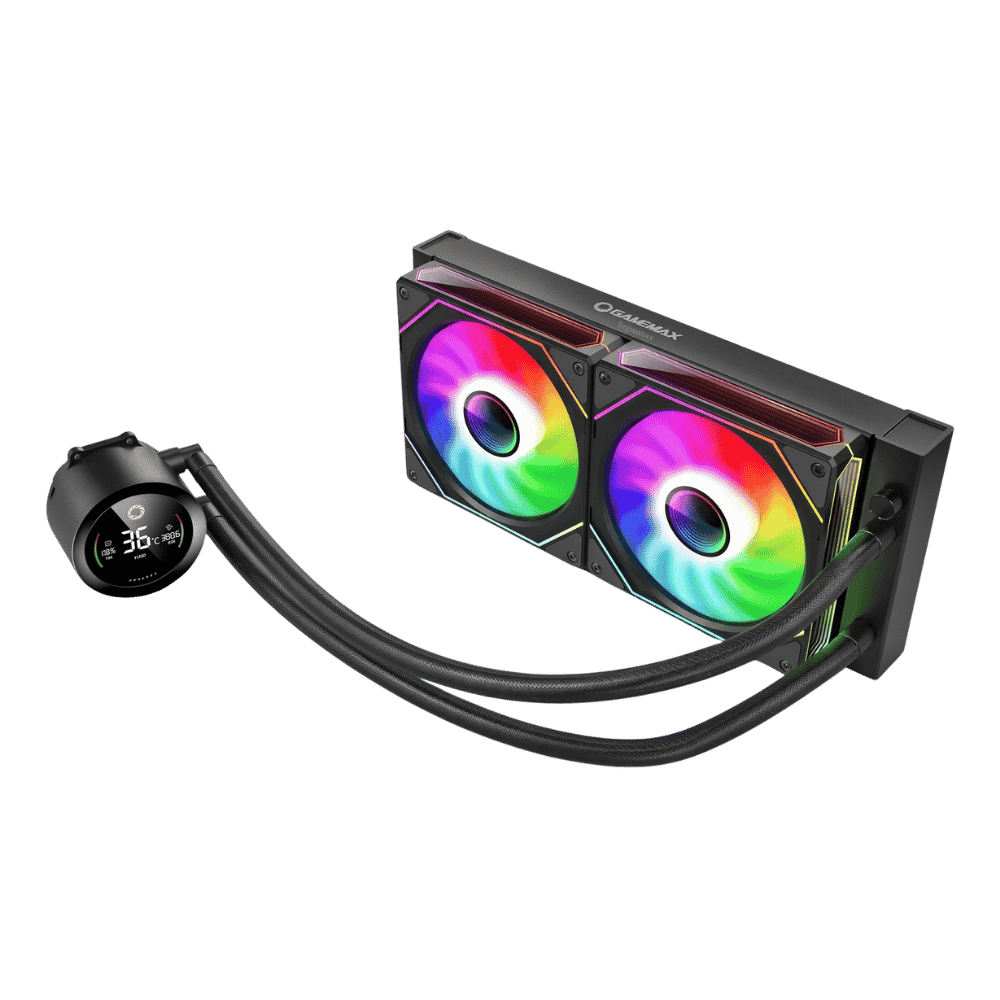Refrigeración Líquida Gamemax ICE 240 RGB Cooler CPU 2 Fans Silenciosos