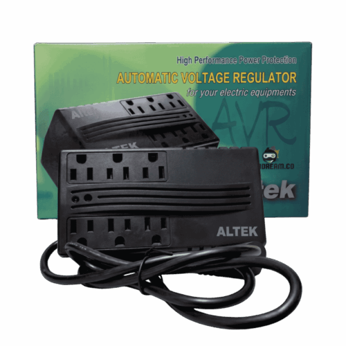 Regulador De Voltaje Altek 2000VA 8 Tomas Protección Eléctrica
