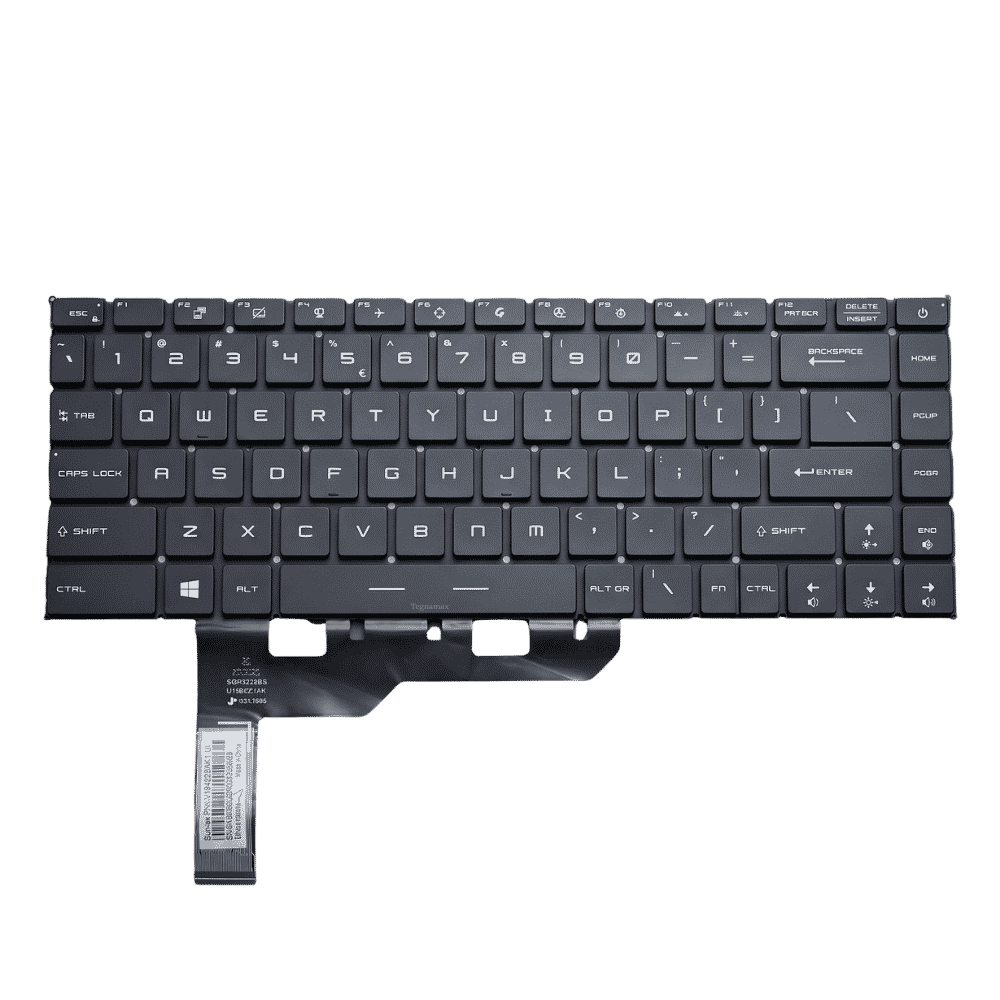 Teclado Para Laptop MSI GS66 Stealth GE66 GP66 MS-1542 Inglés