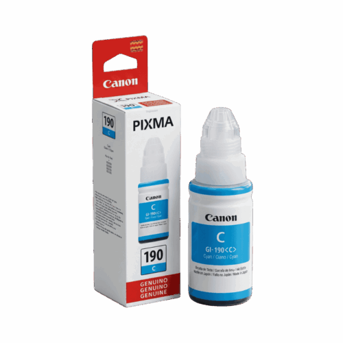 Botella De Tinta Pixma Canon Azul Compatible MegaTank 70ml