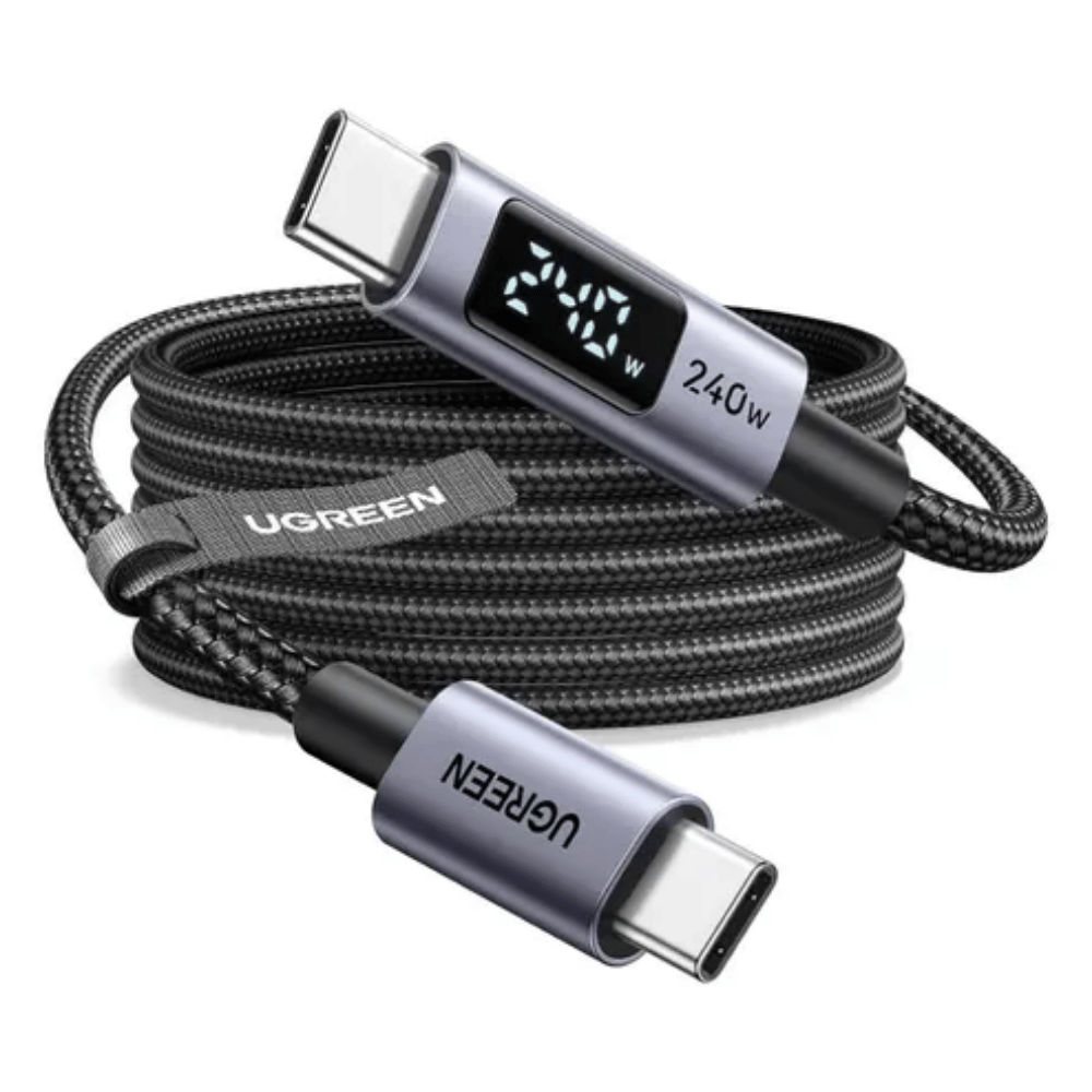 Cable USB C a USB C UGREEN L530 de 240W PD 3.1 de 3 Metros