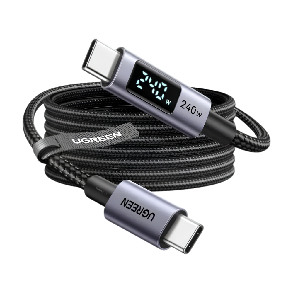 Cable UGREEN de Datos Tipo C L530 65867 Carga Rapida 240W 2M