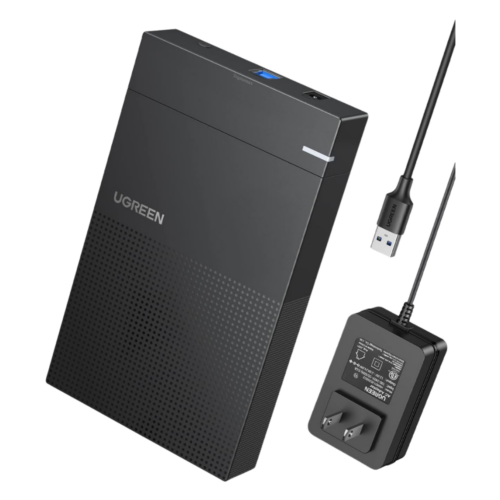 Enclosure para Disco Duro UGREEN US222 3.5 Pulgadas USB 3.0 SATA III