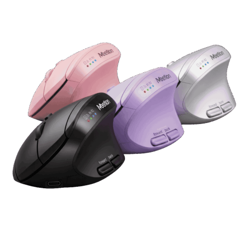 Mouse Wireless Meetion BTM008 Bluetooth Dual Recargable