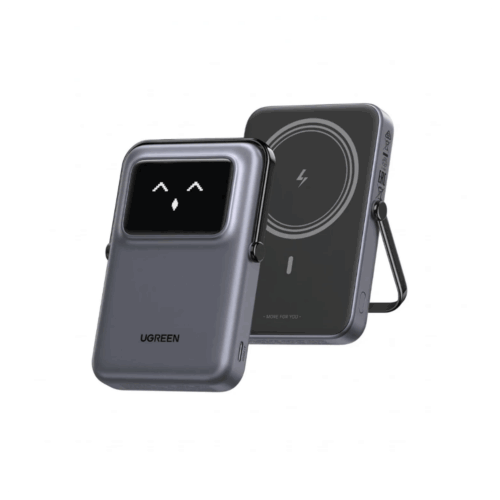 Batería Portátil UGREEN Uno PB572 10000mAh 20W MagSafe con Pantalla de Robot