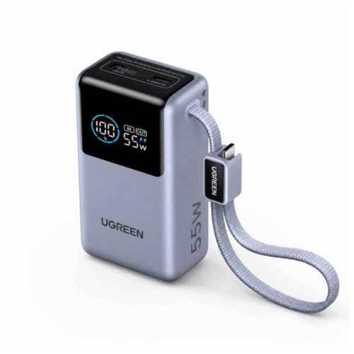 Batería Portátil UGREEN PB727 10000mAh de 55W de Alta Velocidad