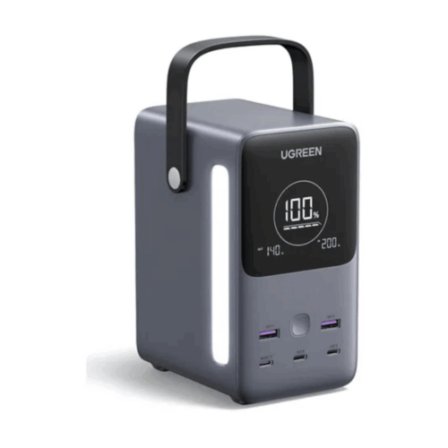 Batería Portátil UGREEN PB770 48000mAh de 300W con Celdas LiFePO4 y Linterna
