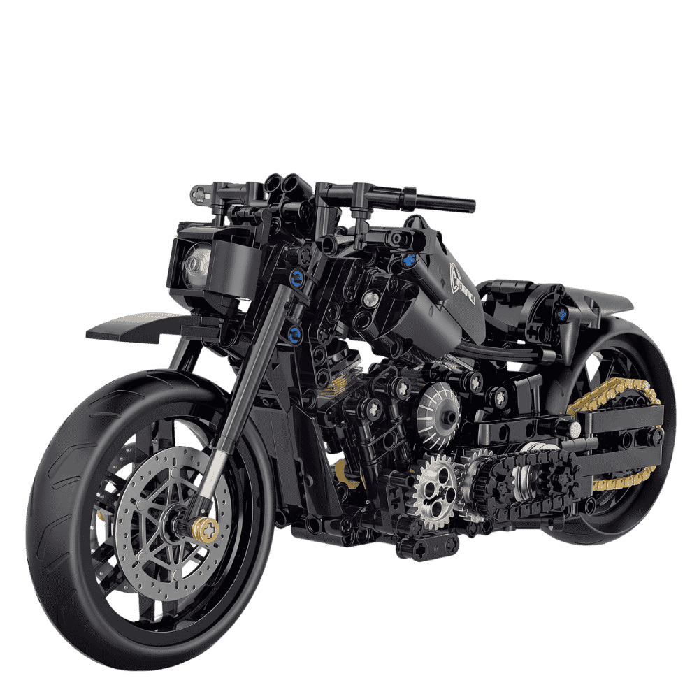 Set de Bloques de Construcción Tipo Moto de 700 a 900 Piezas