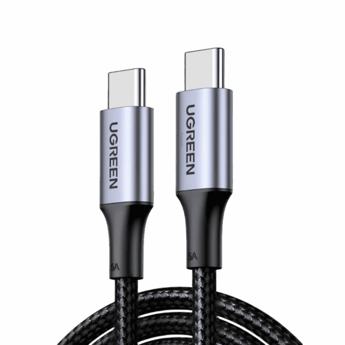 Cable Ugreen 70429 USB-C a USB-C 100 W 5 A de 2 m Trenzado