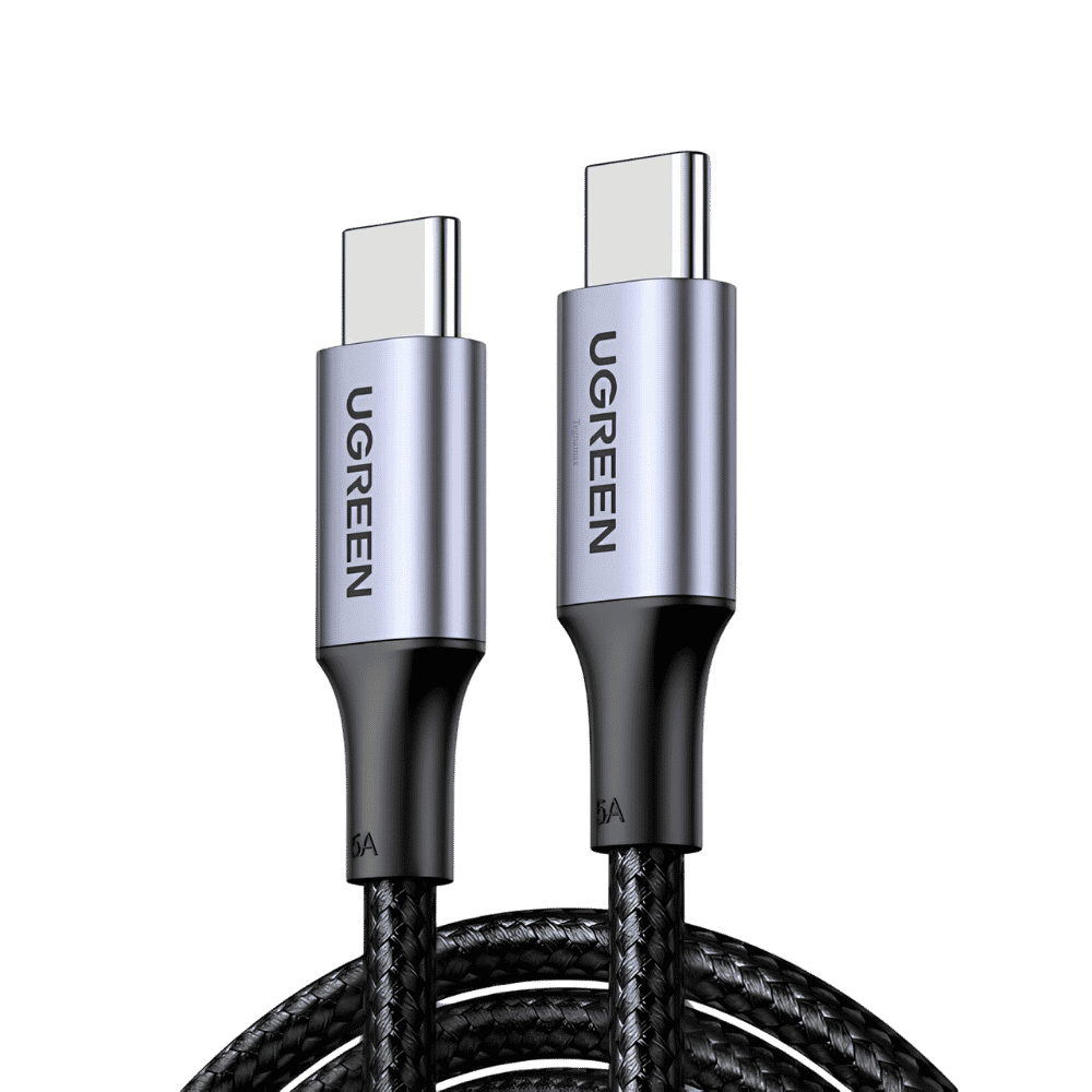 Cable Ugreen 70429 USB-C a USB-C 100 W 5 A de 2 m Trenzado en vista principal