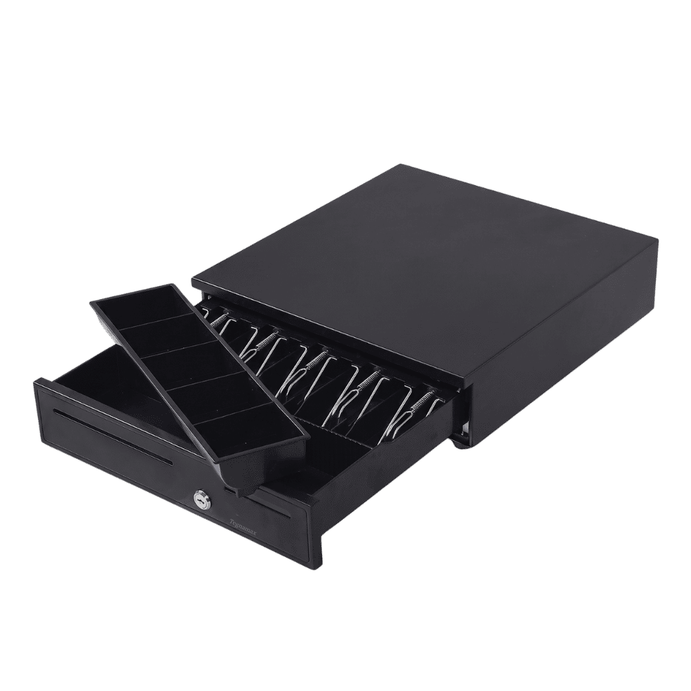 Caja Registradora 5 de chasis de acero y conector RJ11 para tu tienda online Tegnamax