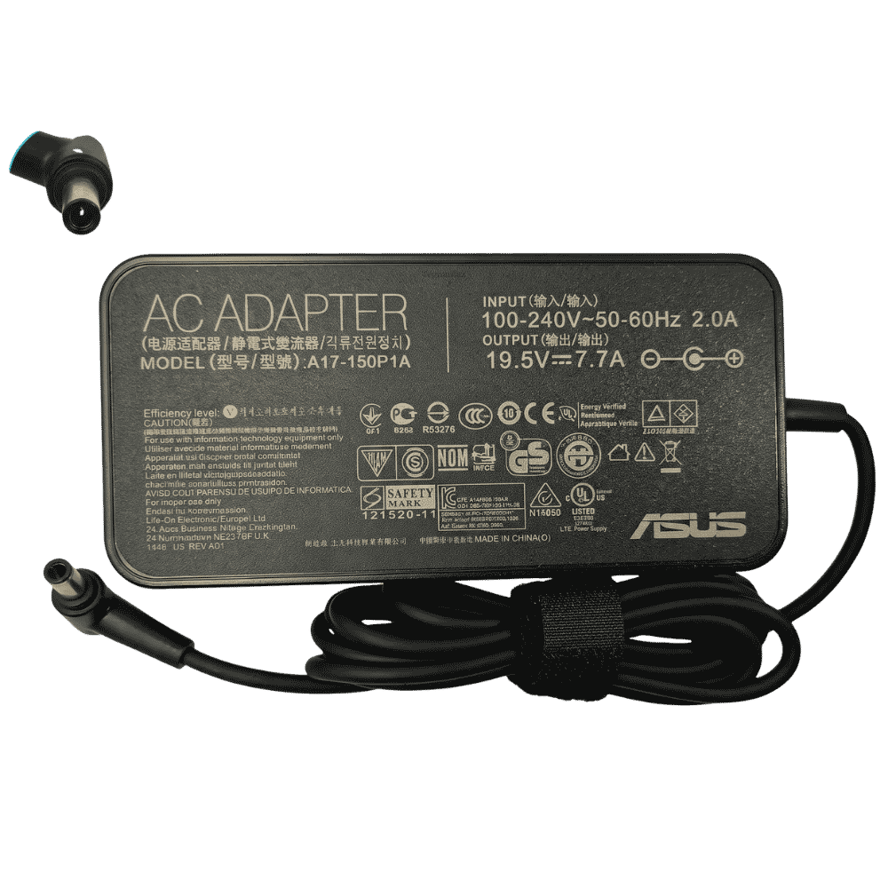 Cargador ASUS Gamer 180W 19V 9.23A Punta 5.5 x 2.5 mm