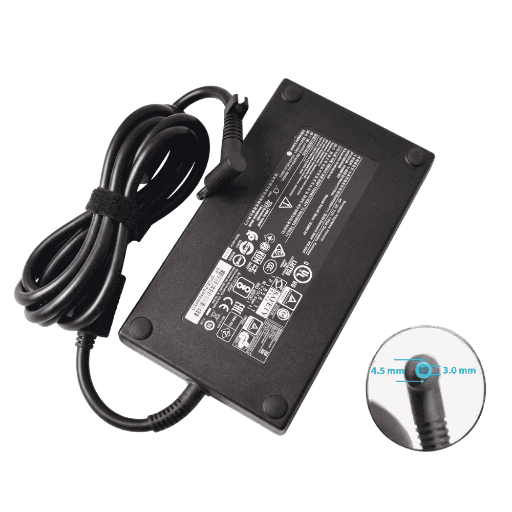 Cargador HP Gamer 200W 19.5V 10.3A Punta Azul 4.5 x 3.0 mm