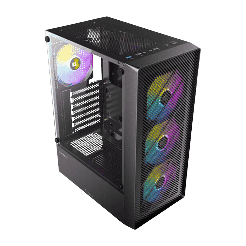Case Antec AX26 RGB Elite Mid Tower Gamer con Vidrio Templado