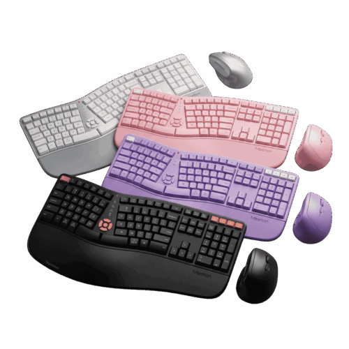 Combo Ergonómico Teclado y Mouse Wireless Meetion MT-Director