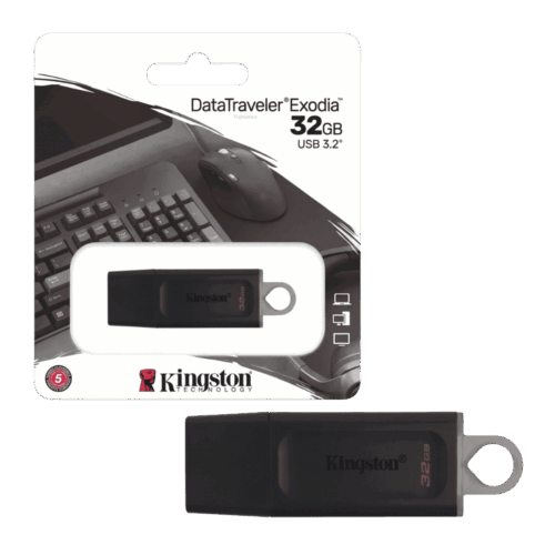 Flash Memory USB Kingston 32GB DataTraveler Exodia