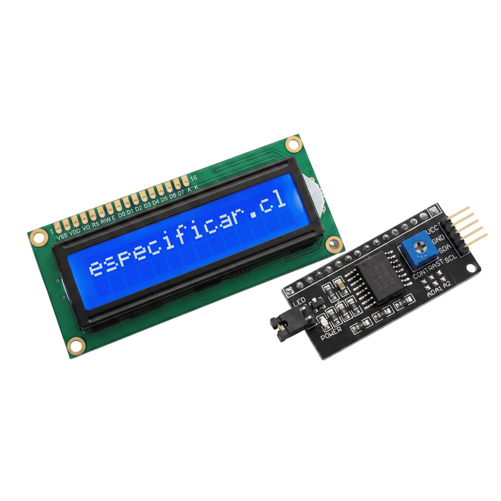 Pantalla para Arduino Display LCD 1602 I2C