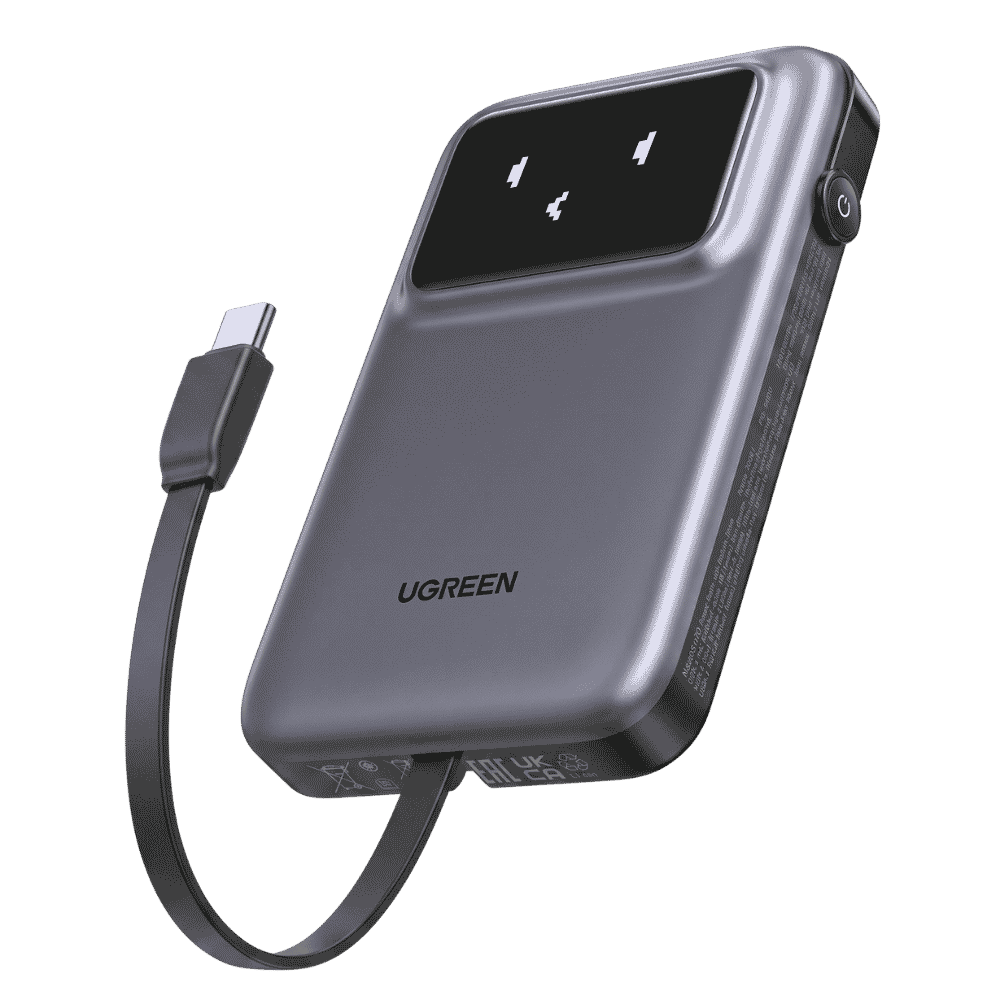 Power Bank Ugreen Uno PB511 35603 10000 mAh 30 W con Cable en vista principal