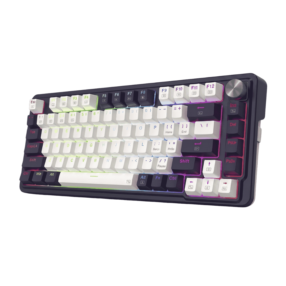 Teclado Mecánico Gamer Redragon Ucal Pro K673WB-RGB-M