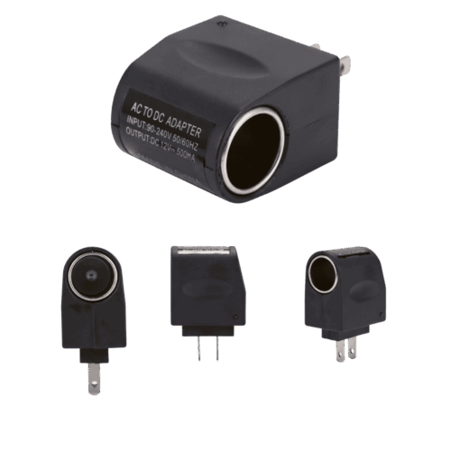 Adaptador de Corriente AC a Toma para Cargador de Carro