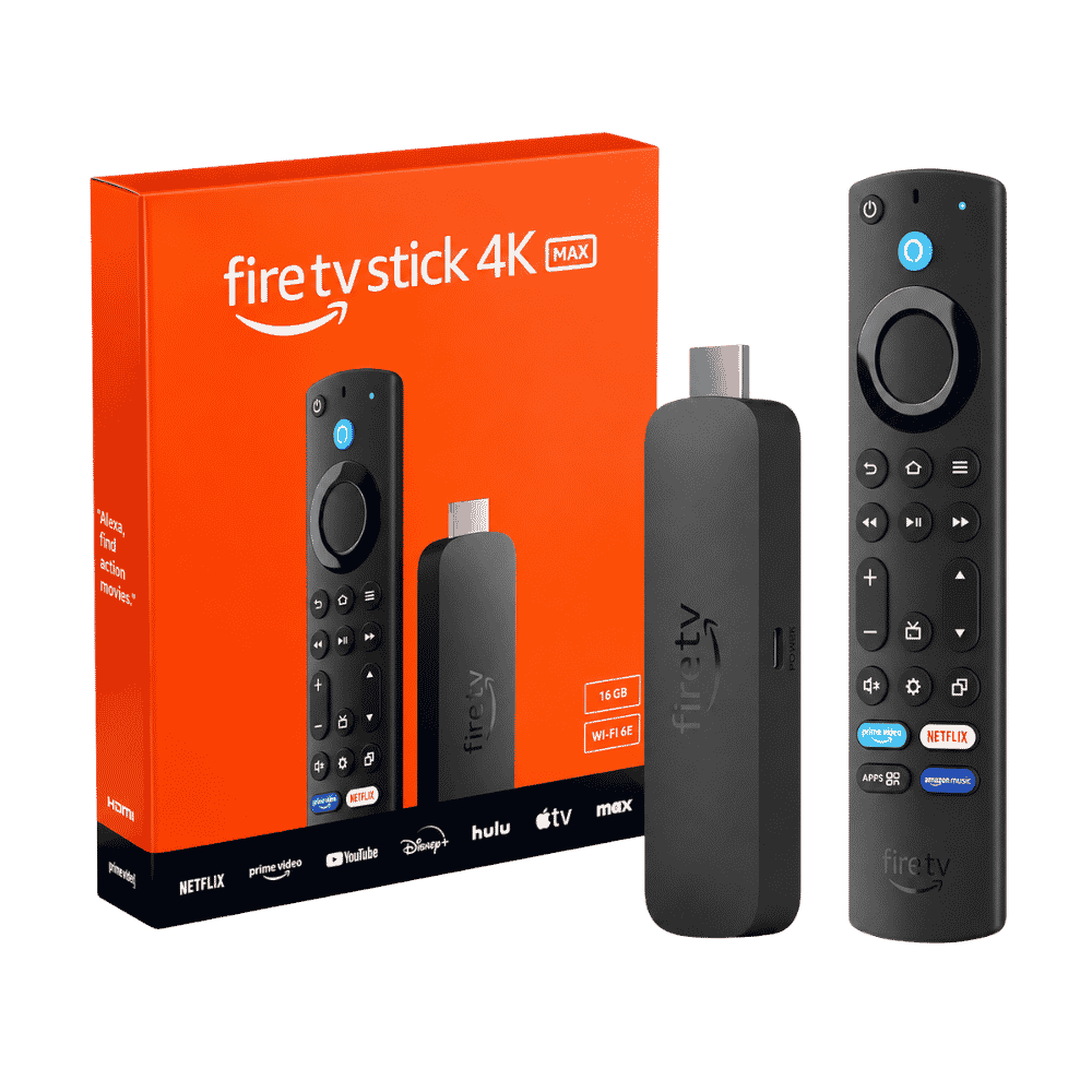 Amazon Fire TV Stick 4K Max con control por voz Alexa