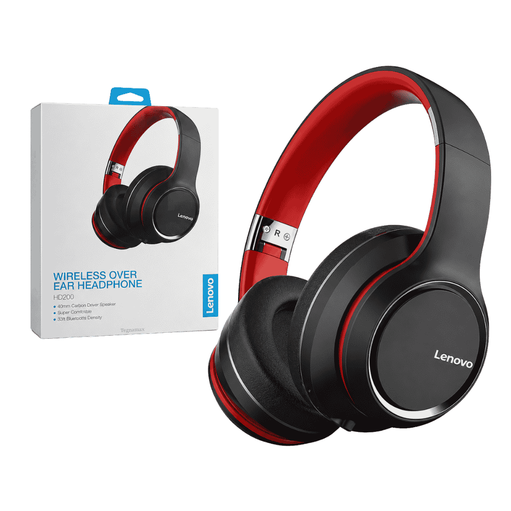 Audífonos Bluetooth Lenovo HD200 Tipo Diadema ThinkPlus