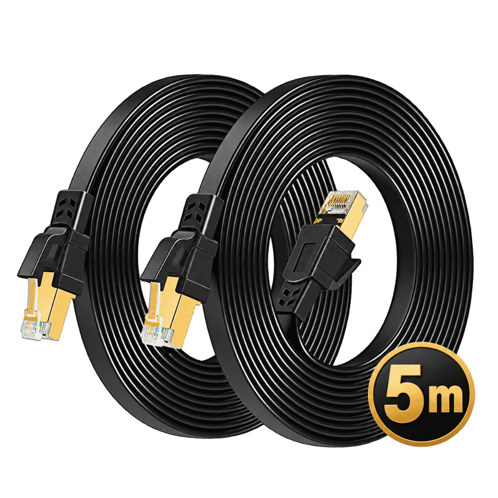 Cable de Red Cat 8 Blindado 5 m