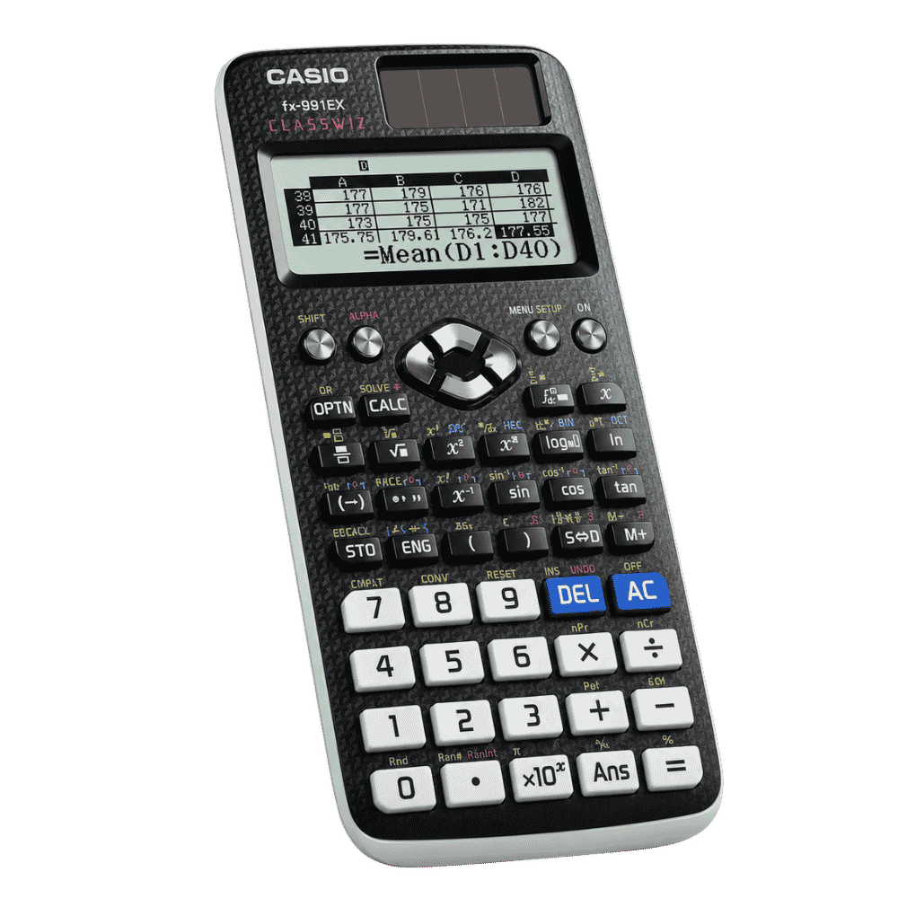 Calculadora Científica Casio FX-991EX ClassWiz de 552 Funciones