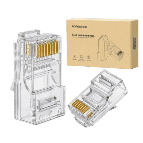 Conectores UGREEN RJ45 Cat6 NW120 60558 - Pack 100 Unidades
