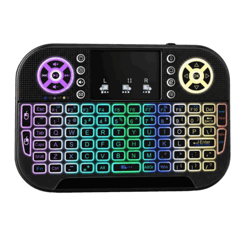 Mini Teclado Inalámbrico Bluetooth Recargable