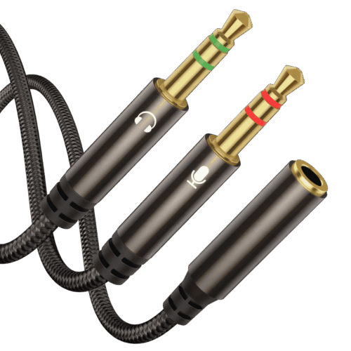 Separador Audio 3.5 Para Conexion de Equipos