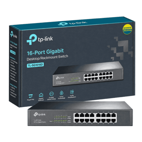 Switch TP-Link TL-SG1016D 16 Puertos Gigabit