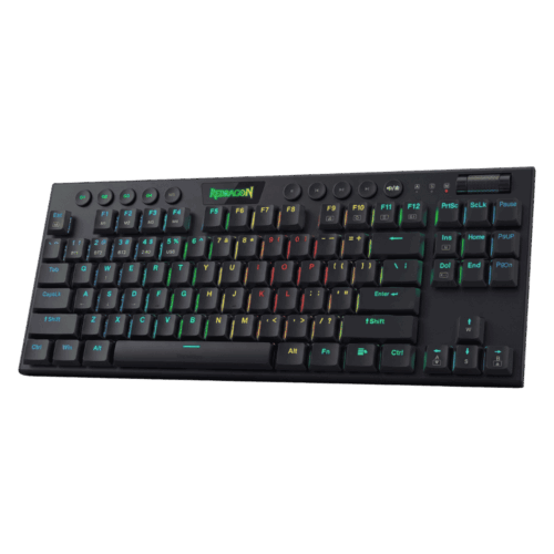 Teclado Mecánico Redragon Horus TKL K621 RGB Inalámbrico Switch Rojo Negro o Blanco