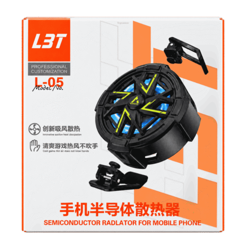 Ventilador para Celular Gamer L3T L-05 – Radiador Semiconductor con Luz LED