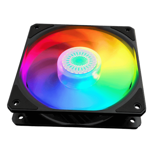 Ventilador para PC Gaming 120mm Multicolor Silencioso 1212