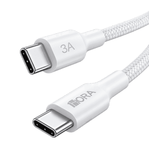 Cable 1HORA CAB272 USB-C a USB-C 3A 1m