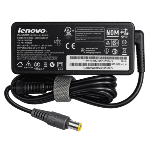 Cargador Compatible Lenovo 65W 20V 3.25A Punta 7.9x5.5mm