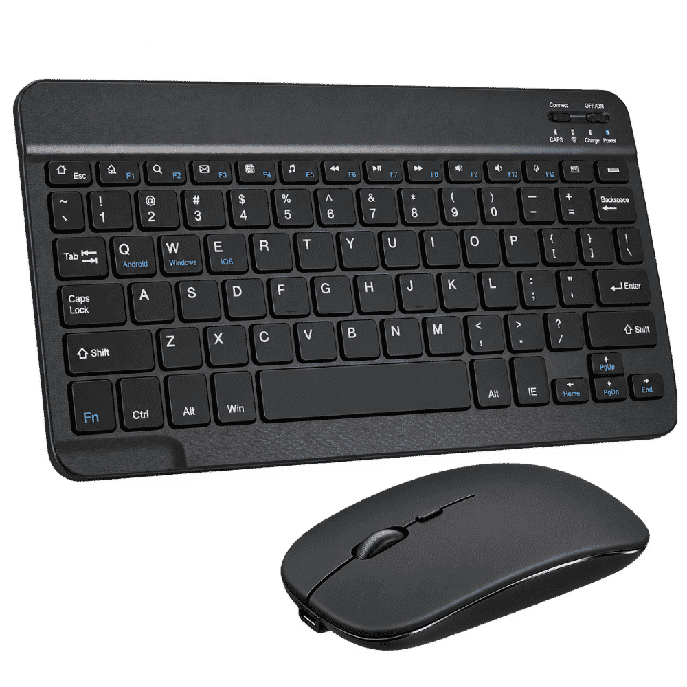 Combo Teclado y Mouse Bluetooth Negro