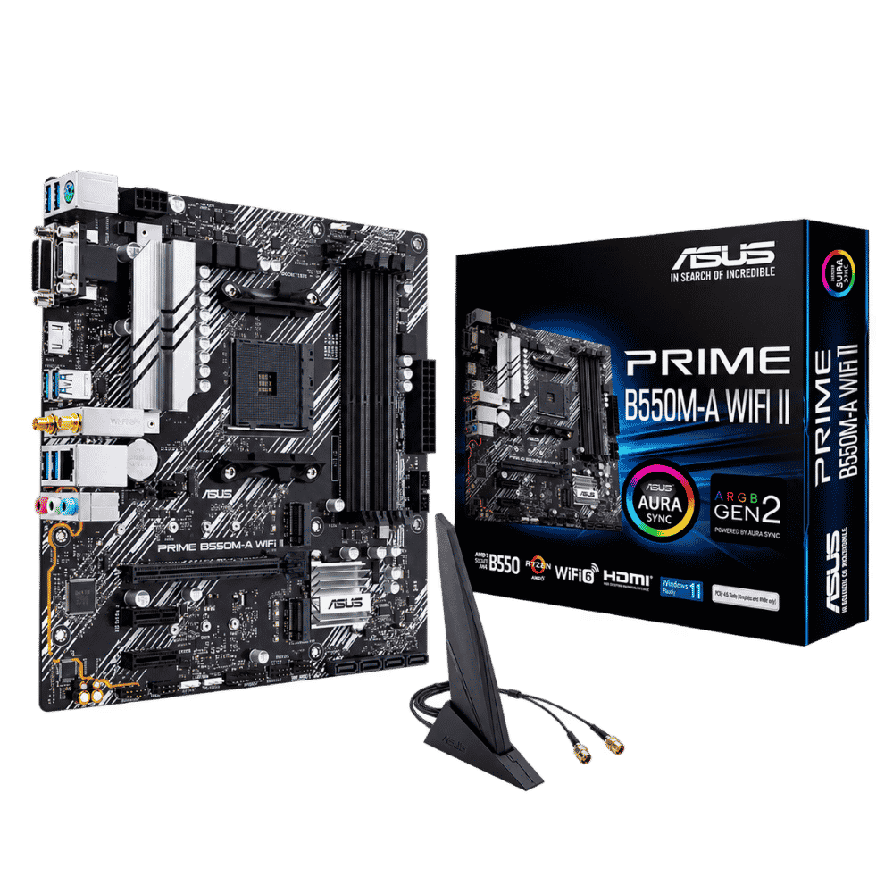 Mainboard ASUS Prime B550M-A AC WiFi Dual M.2