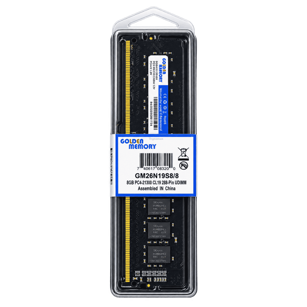 Memoria Golden Memory 8GB DDR4 PC4-25600