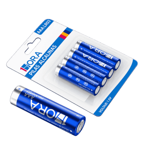 Pilas AAA Alcalinas 1HORA Pack de 4