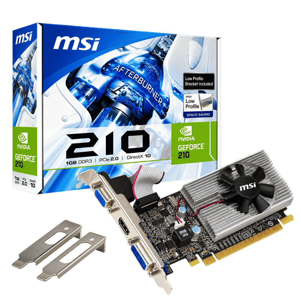 MSI GeForce 210 1GB vista principal