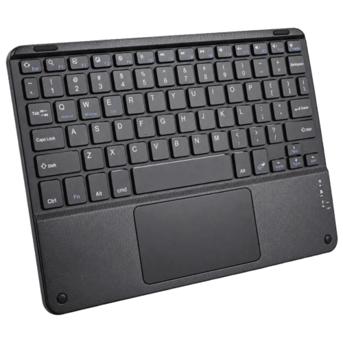 Teclado Bluetooth con Mouse Incorporado Negro