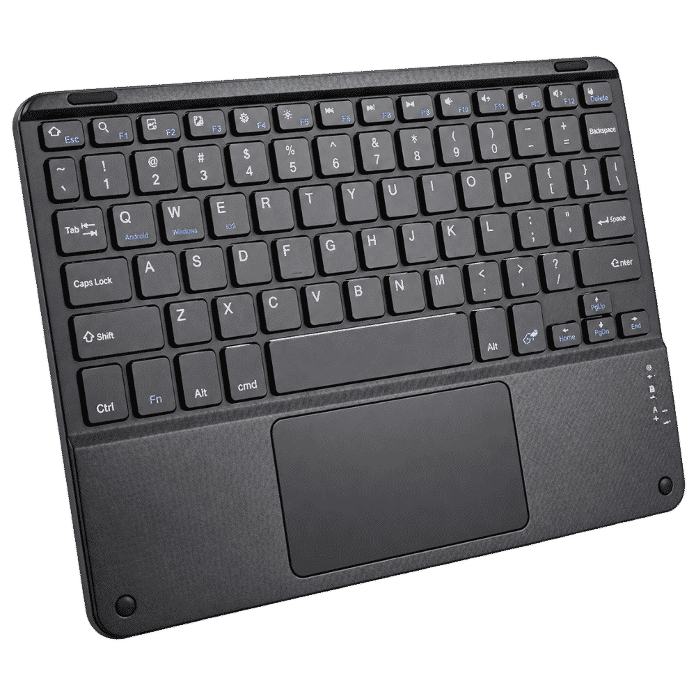 Teclado Bluetooth con Mouse Incorporado Negro